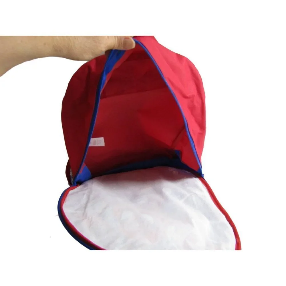 Spiderman DC Ultimate Super Heroes Backpack Lunch Bag Boys 16 Inch NWT